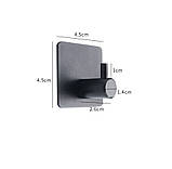 Гачок, вішалка у ванну, кухню 4 шт., фото 2