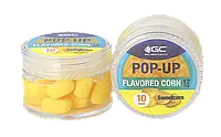 Наживка силиконовая кукуруза в дипе Golden Catch Pop-Up Flavored 10мм(12шт) SweetcornКукурудза