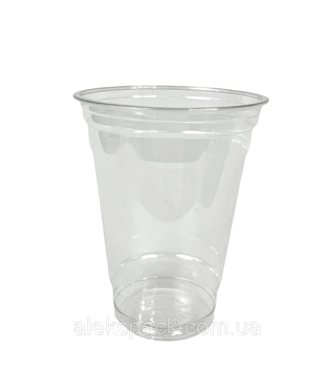 Стакан прозорий 420 РЕТ 14 OZ (340-480 мл) 50/1000 шт)