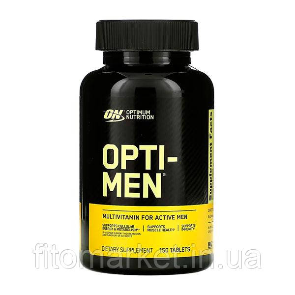 Вітаміни для чоловіків Opti-Men ТМ Optimum Nutrition 150 таблеток