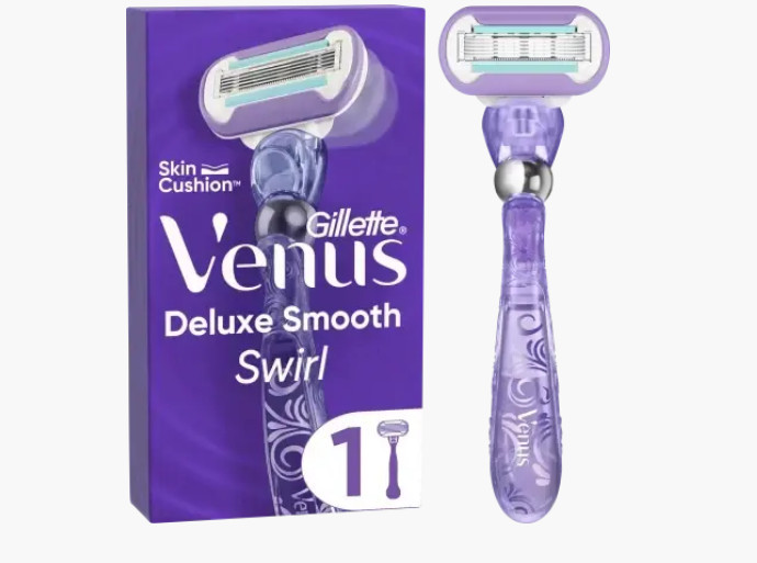 Станок для гоління GILLETTE VENUS Deluxe Smooth Swirl 1 (7702018567041)