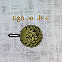 Fightball box тренажер для боксу на реакцію бойовий м яч на гумці італійська шкіра файтбол fight ball