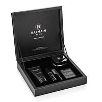 Набір для чоловіків Balmain Signature Homme GiftSet 3 (олія для бороди, гель-шампунь для волосся й тіла, скраб