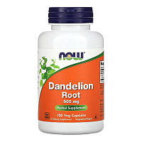 Корень одуванчика NOW Dandelion Root 500 mg (100 вега-капс)