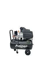 Пневмокомпресор з ресивером 24 л масляний Helper HC-24 1,8 кВт, 210 л/хв, фото 3