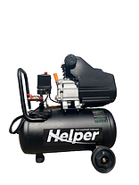 Пневмокомпресор з ресивером 24 л масляний Helper HC-24 1,8 кВт, 210 л/хв, фото 4