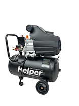 Пневмокомпресор з ресивером 24 л масляний Helper HC-24 1,8 кВт, 210 л/хв, фото 5