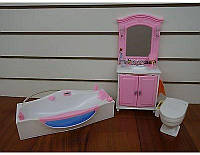 Меблі для ляльок «ванна кімната» 24020