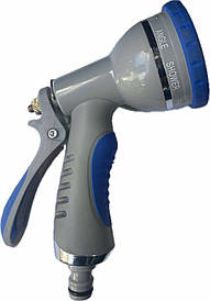 Пістолет для поливу 9 режимів з латунним штоком