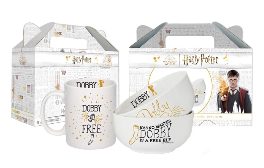 Набір чашка + піала Harry Potter Dobby 2 предмети Гаррі Поттер 76001576