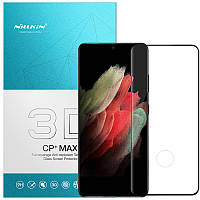 Защитное стекло Nillkin (CP+ max 3D) для Samsung Galaxy S21 Ultra sux