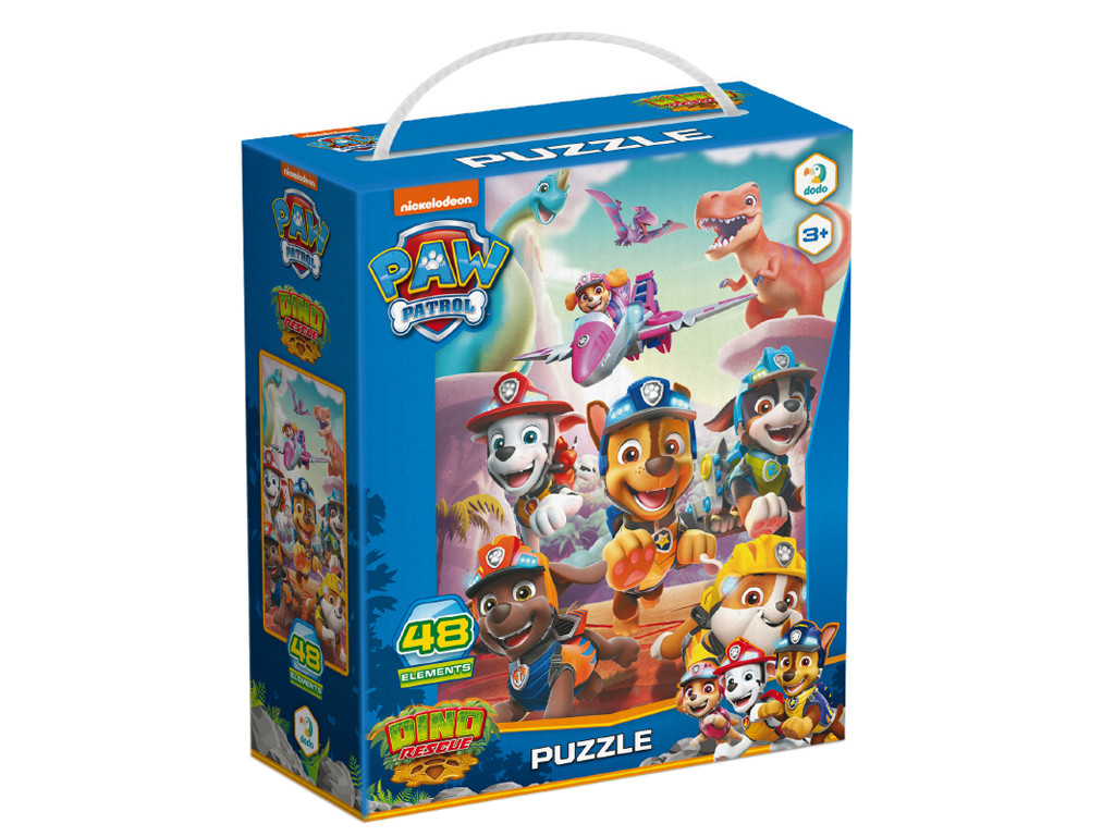 Пазли DoDo Paw Patrol. Dino Rescue, 48 елементів, фото 1