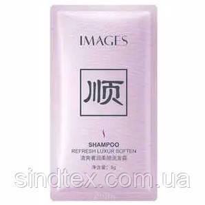 Одноразовий шампунь для волосся Images Shampoo Refresh Luxur Soften, 8г, фото 1