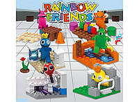 NEW! Lego Rainbow Friends из Roblox, Лего Радужные Друзья, набор 6в1