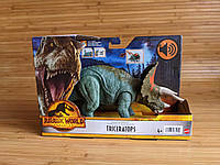 Динозавр Тріцератопс Jurassic World Dominion Triceratops Mattel HDX40