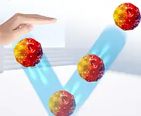 Антистресс Гравитационный мяч Gravity Ball 65мм (мяч-прыгунчик для детей)