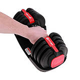 Гантель набірна Fit-On Flex 1-18кг, фото 4