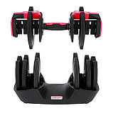 Гантель набірна Fit-On Flex 1-18кг, фото 5