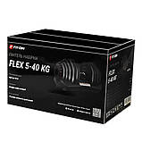 Гантель набірна Fit-On Flex 5-40кг, фото 10