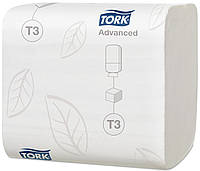 Туалетная бумага Tork (Advanced) листовая 252 листа 2 сл., Великобритания 114277