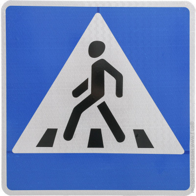Дорожній знак пішохідного переходу. Знак 5.35.1