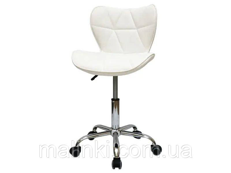Стілець для майстра модель 161 білий, фото 1