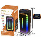 Портативна Bluetooth колонка MSJAR E-4107 9148, чорна, фото 5