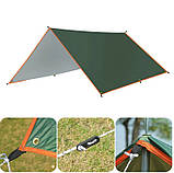 Тент водостійкий туристичний тент кемпінговий тент садовий 3x4м намети намети, фото 5