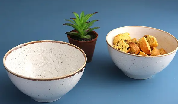 Бежевий порцеляновий салатник Porland Beige круглий 770 мл 16 см (368216/B), фото 1