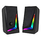 Колонки комп'ютерні MUSIC DJ MJ-100A 8864, чорні, фото 3