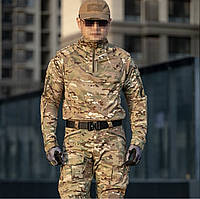 Боевая рубашка Frontier Chimera Multicam, тактическая рубашка мультикам, армейский убакс, мужская рубашка