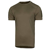 Футболка Camotec из влагоотводящей ткани CG Chiton Patrol Olive, мужская летняя футболка, тактическая футболка