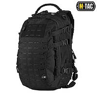 M-Tac рюкзак Mission Pack Laser Cut Black, тактический рюкзак 25л, походной рюкзак, военный рюкзак компактный