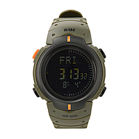 M-Tac часы тактические с компасом Olive, наручные тактические часы, мужские мультифункциональные часы олива