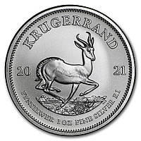 Срібна монета Крюгерранд 31.1 грам, 2018 р.