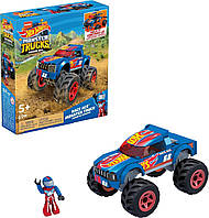 Игрушка конструктор Хот Уилс Мега Hot Wheels Mega Race Ace Monster Truck Building Set HDJ93