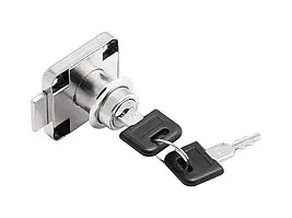 Замок для ДСП хром Туреччина HERME