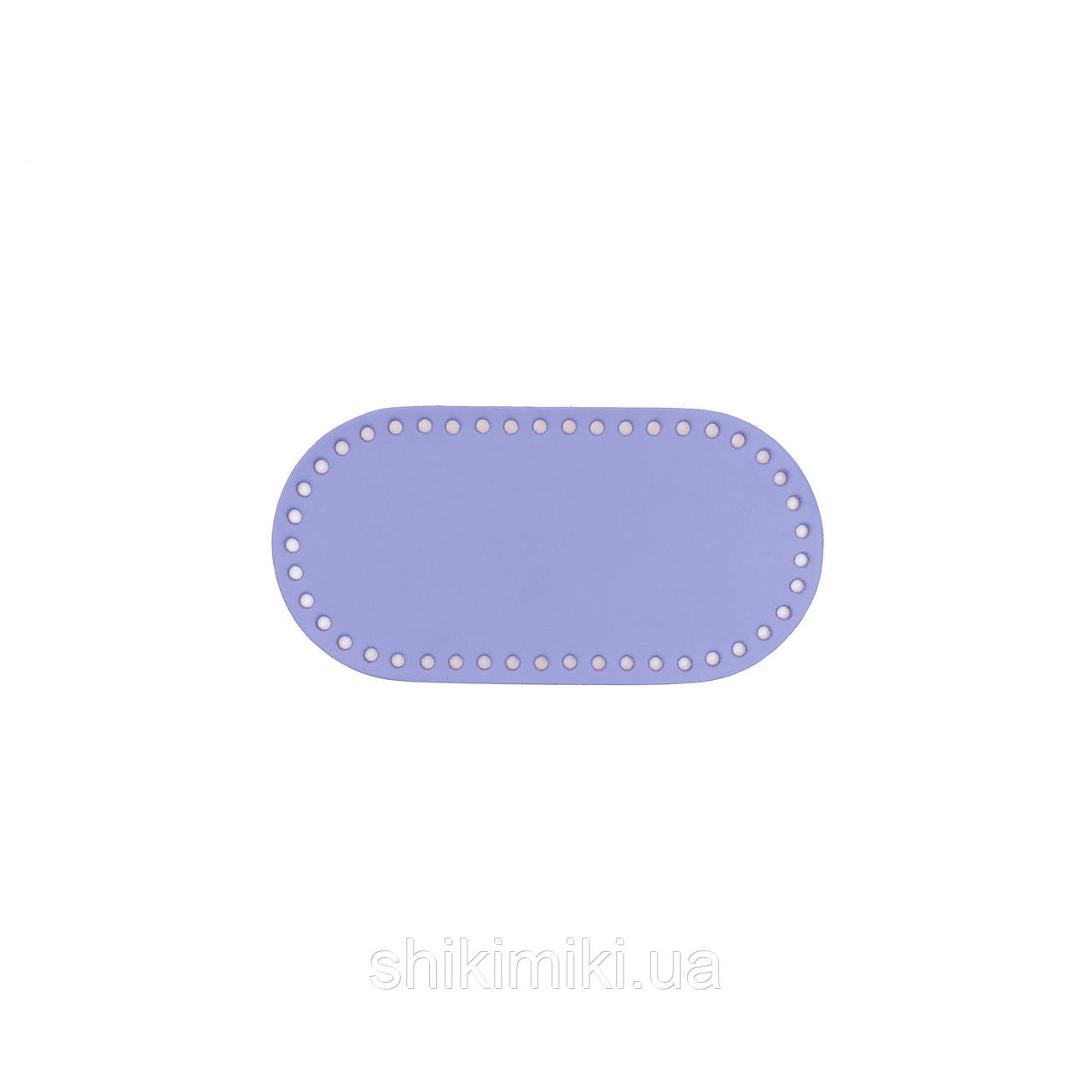 Дно для сумки овальне 20*10, колір Бузковий, фото 1