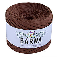 Пряжа трикотажна BARWA 7-9 мм, 19 Шоколад