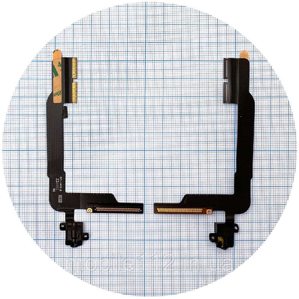 Шлейф Apple iPad 3, iPad 4 з роз'ємом навушників оригінал Китай