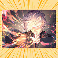 Плакат А4 Аніме Jigokuraku / Пекельний рай 004