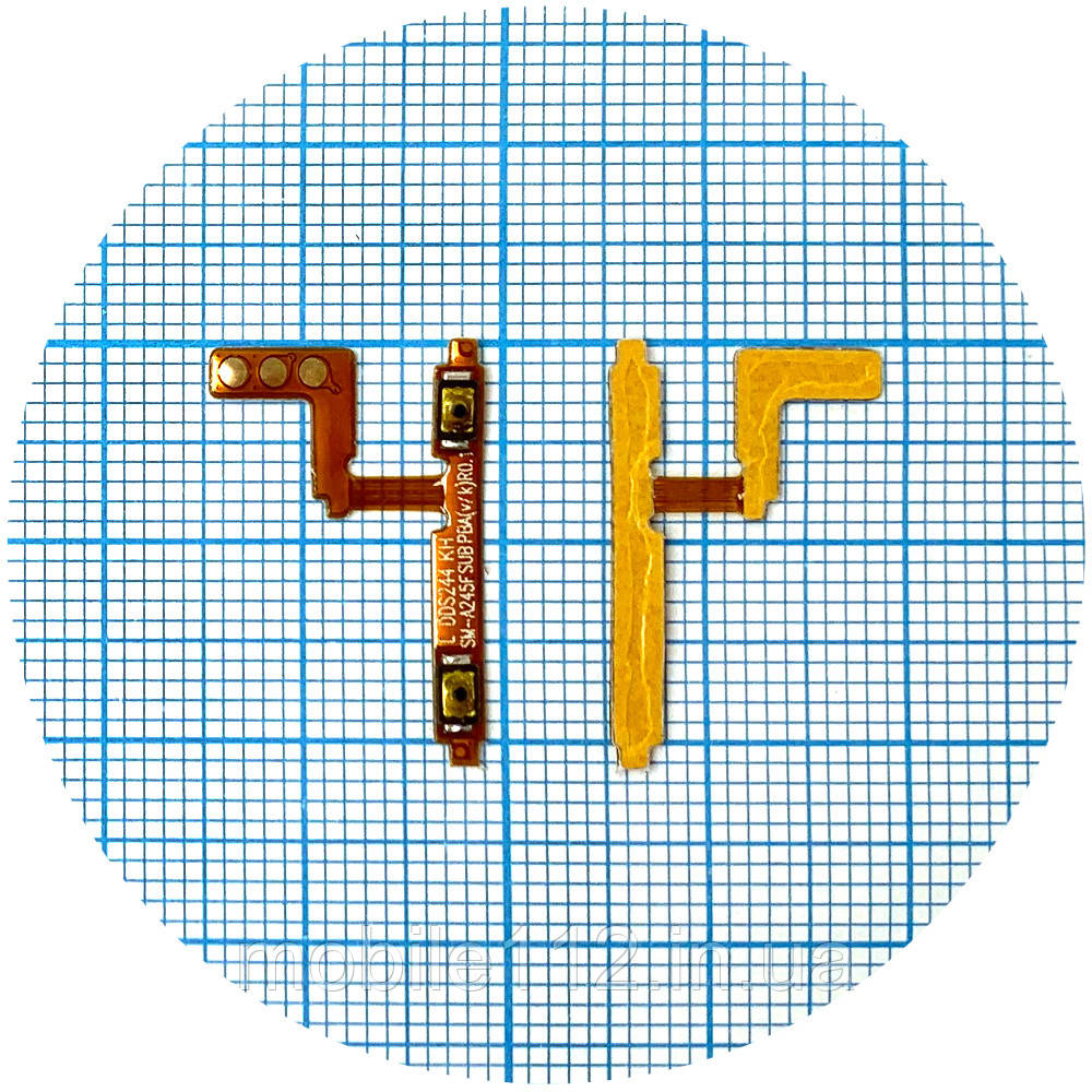 Шлейф Samsung Galaxy A24 A245F із клавішами гучності, фото 1