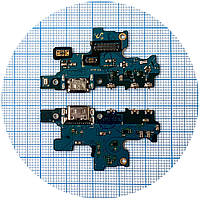 Шлейф Samsung Galaxy S10 Lite G770F с разъемом зарядки и микрофоном - нижняя плата оригинал Китай