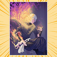 Плакат А4 Аніме Jigokuraku / Пекельний рай 010