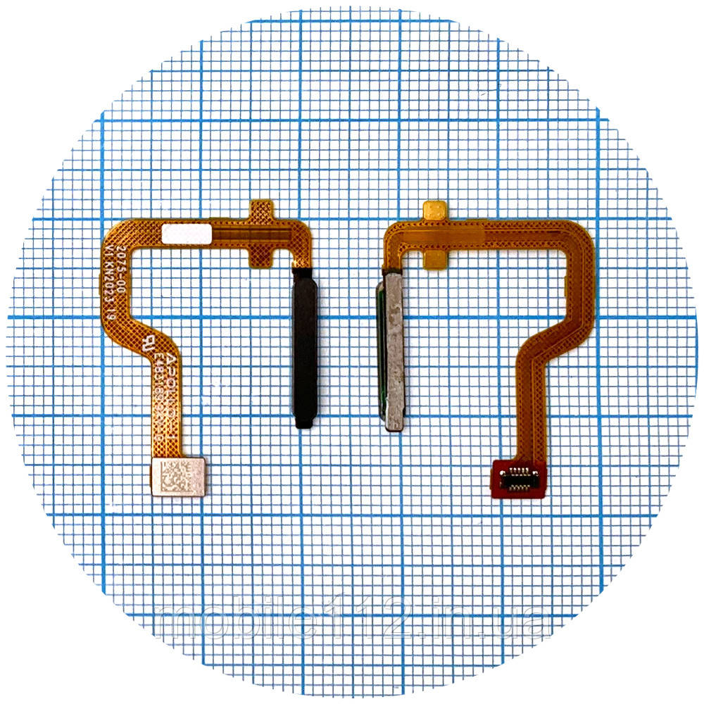 Шлейф Motorola Moto G42 XT2233-2 із сканером відбитка пальця (чорний), фото 1