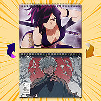 Скетчбук А5 48 арк. 150 гр.м² Jigokuraku / Пекельний рай 002