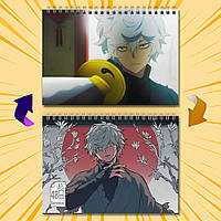 Скетчбук А5 48 арк. 150 гр.м² Jigokuraku / Пекельний рай 003