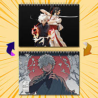 Скетчбук А5 48 арк. 150 гр.м² Jigokuraku / Пекельний рай 008