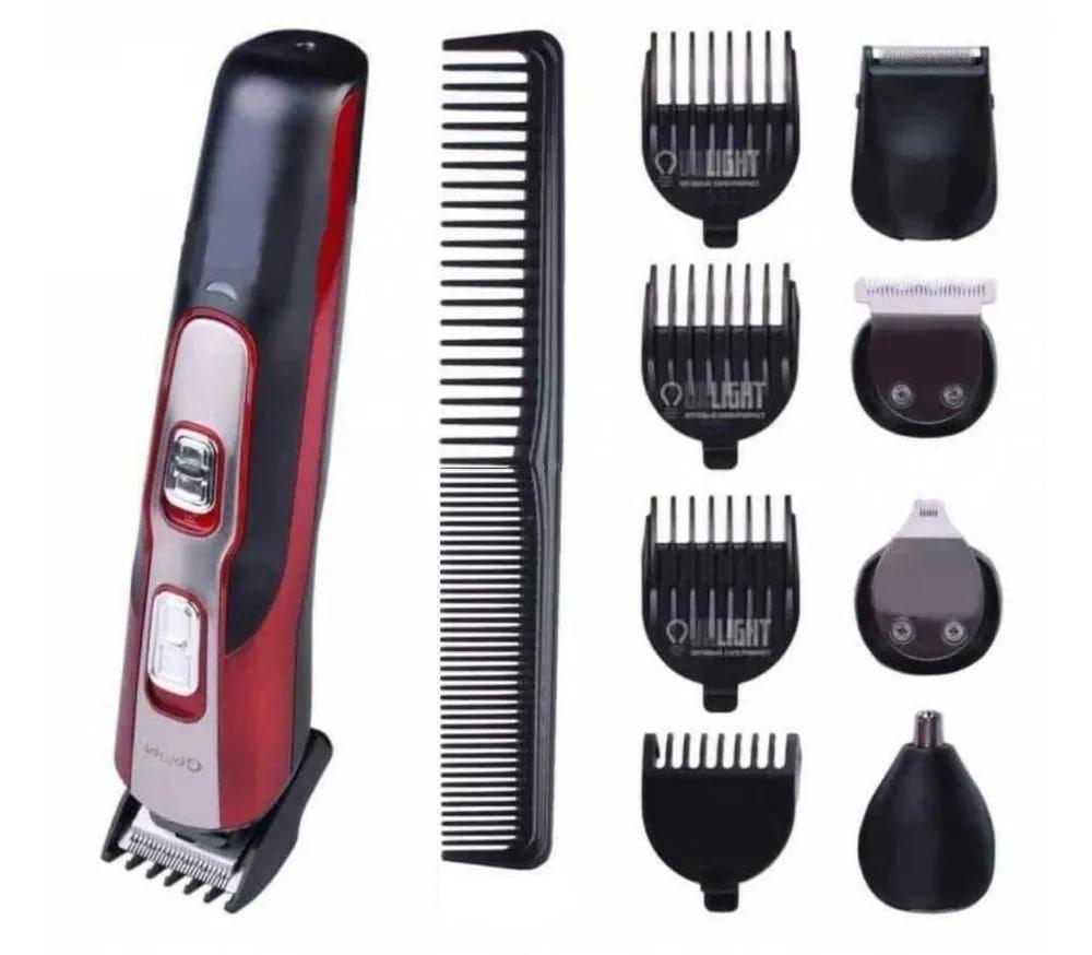 Электрическая машинка для стрижки Gemei GM 592 Многофункциональный триммер для стрижки волос и бороды 3Вт - фото 6 - id-p2183863333