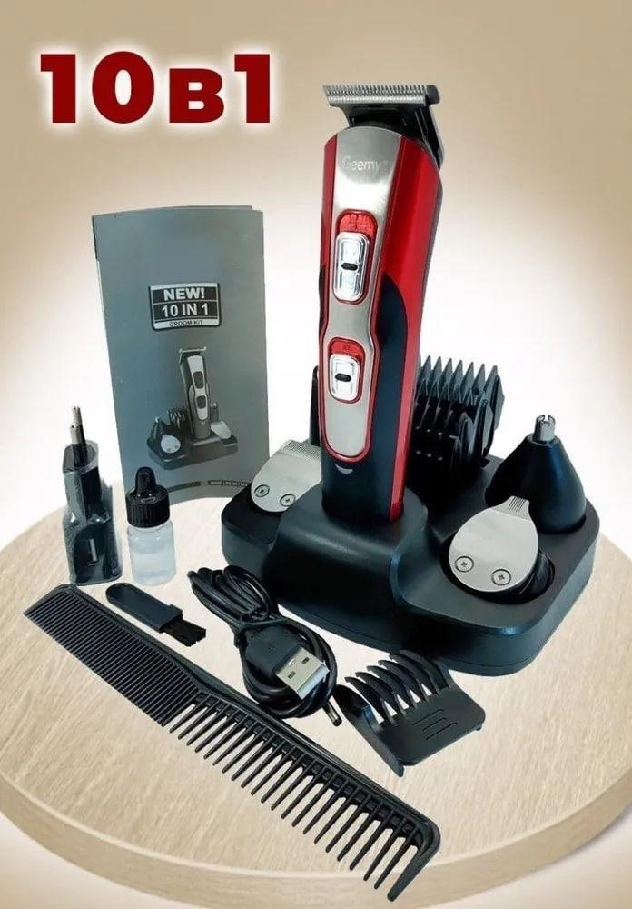 Электрическая машинка для стрижки Gemei GM 592 Многофункциональный триммер для стрижки волос и бороды 3Вт - фото 10 - id-p2183863333
